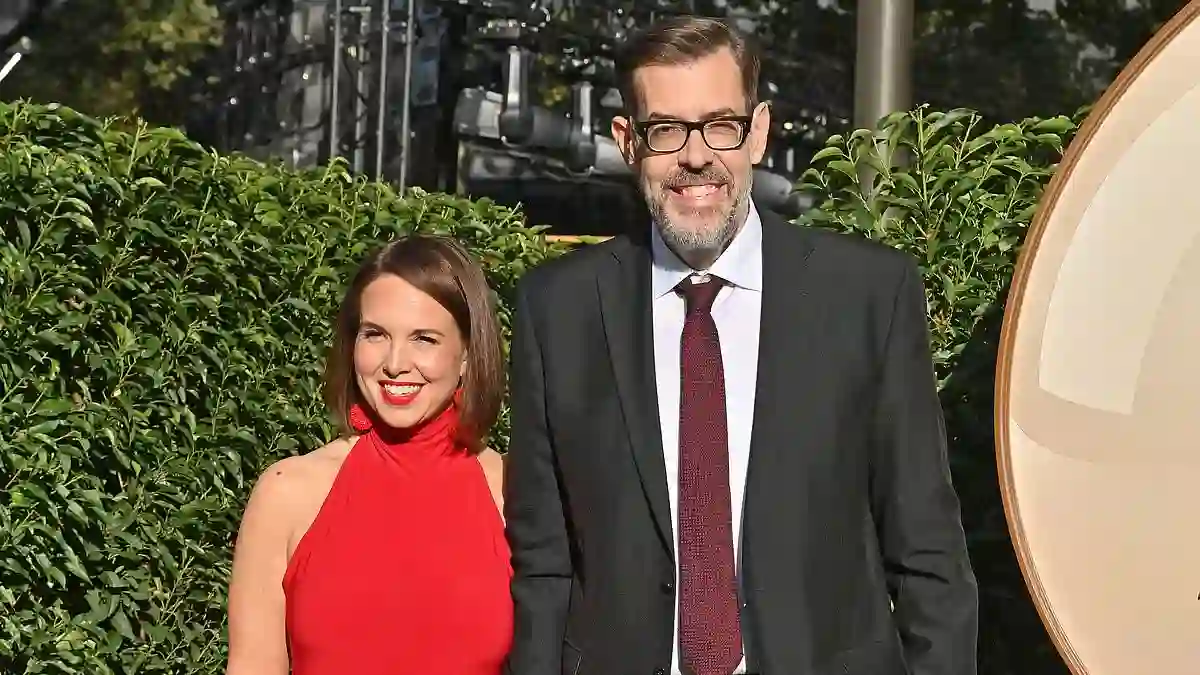 Richard Osman and Ingrid Oliver dazzle fans at London premiere as Netflix film The Thursday Murder Club hits Leicester Square
