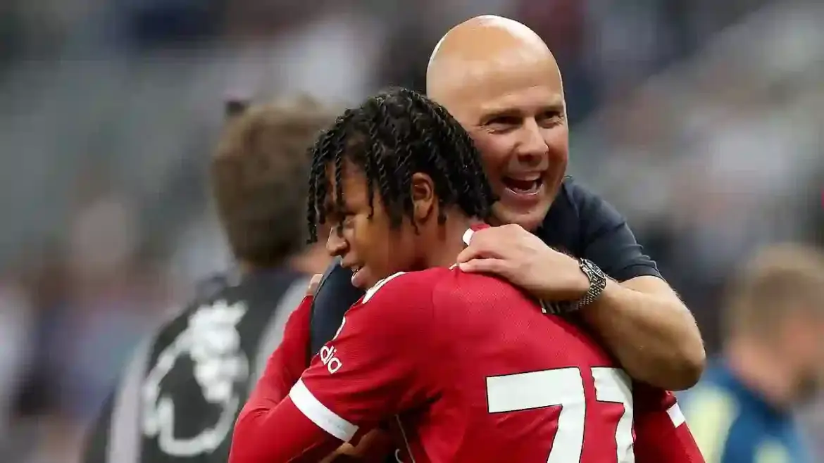 Rio Ngumoha scores historic winning goal as Liverpool teenager shocks Newcastle with record Premier League strike at St James’ Park