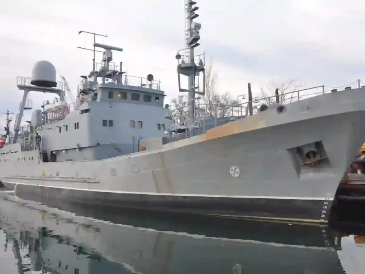 Russian unmanned boat sinks Ukrainian reconnaissance ship Simferopol in the Danube estuary signaling first combat use of USVs