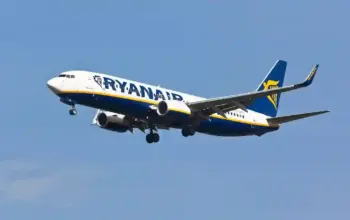 Ryanair flight