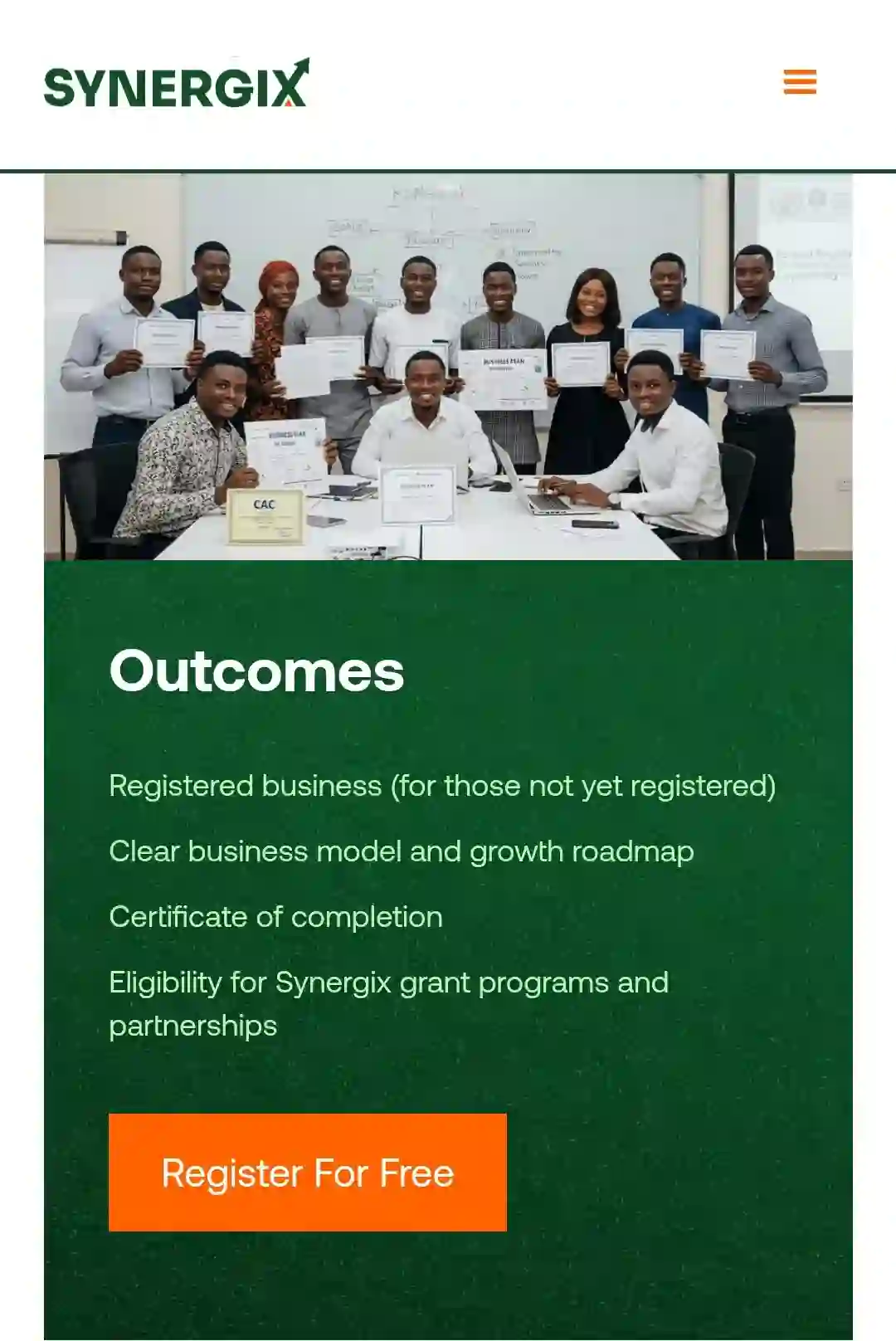 Synergix launches hands-on business bootcamp to help Nigerian entrepreneurs turn ideas into operational companies in Lagos