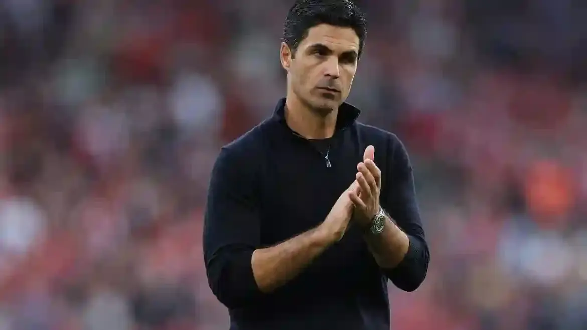 Mikel Arteta shocks Arsenal supporters at the Emirates Stadium as he benches star midfielder Declan Rice against Nottingham Forest