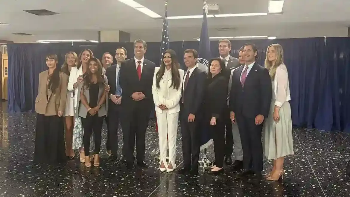 Kimberly Guilfoyle Celebrates Historic Appointment as First Female U.S. Ambassador to Greece in Washington D.C.