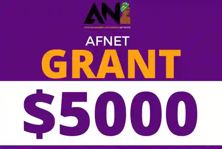 AfNet provides African women entrepreneurs and activists with up to USD 5,000 to scale initiatives and strengthen community programs