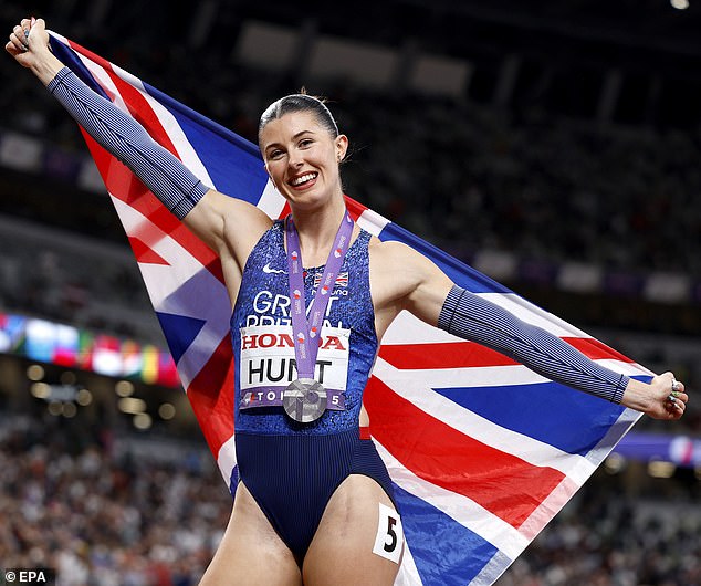 Amy Hunt fights back from injury struggles as the British runner delivers silver medal performance at the world championships in Japan