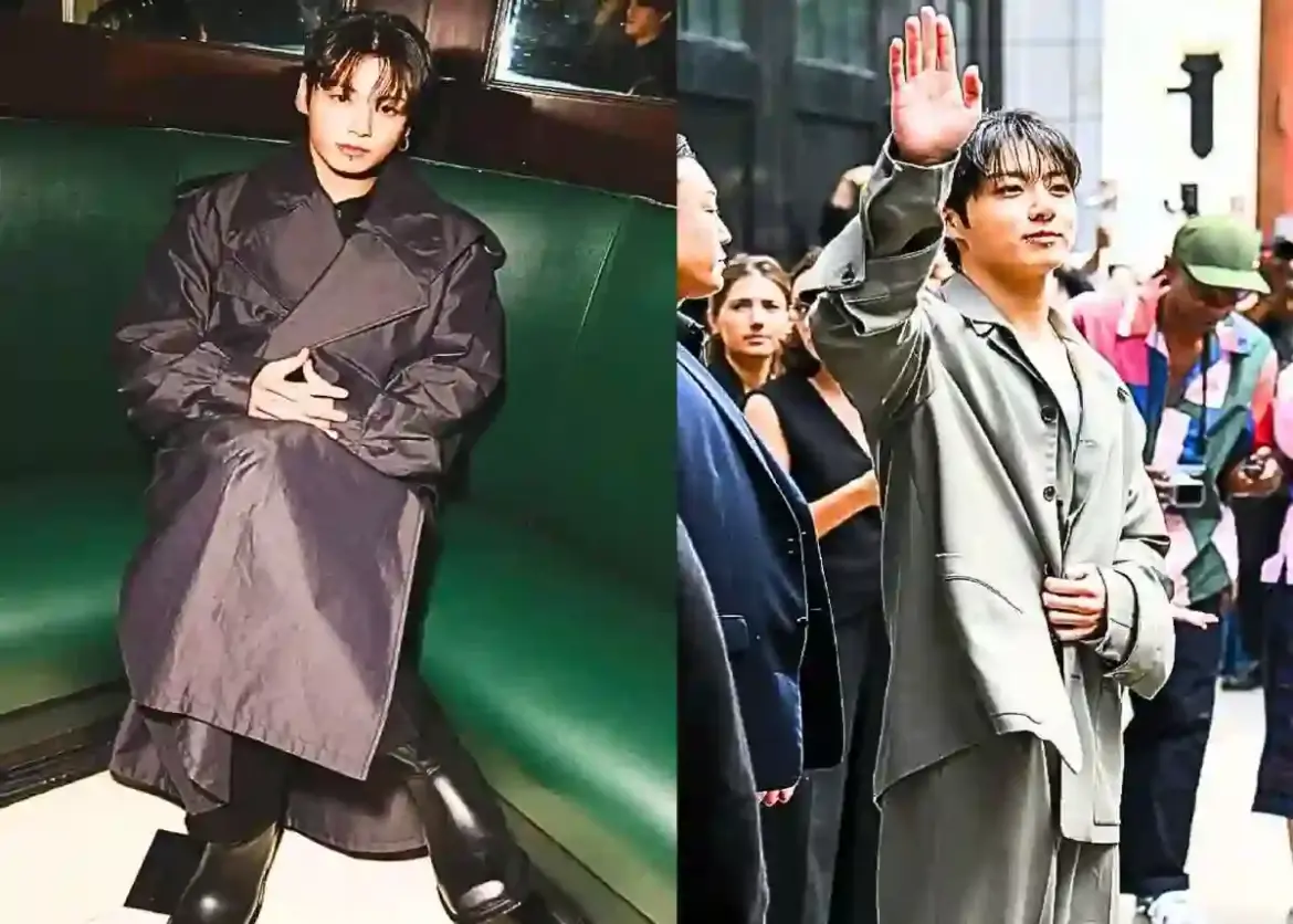 BTS star Jungkook steals the spotlight at New York Fashion Week while showcasing Calvin Klein’s latest designs