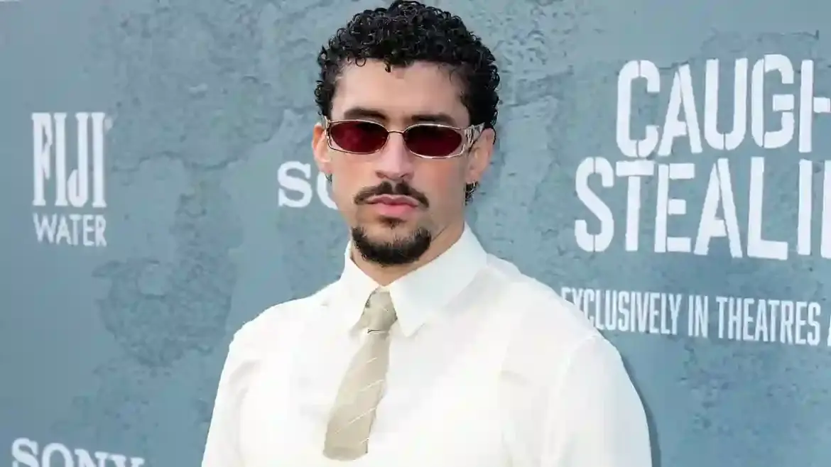 Bad Bunny celebrates being chosen as the Super Bowl halftime performer in California while Trump supporters rage online about his anti MAGA stance