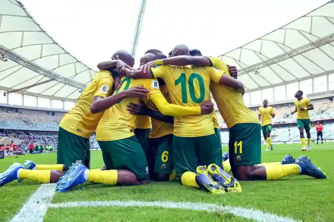 Bafana Bafana climb one spot in FIFA rankings after World Cup qualifier matches in Africa