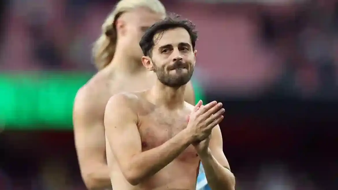 Bernardo Silva criticises scheduling after Manchester City play exhausted draw against Arsenal at the Emirates Stadium in London