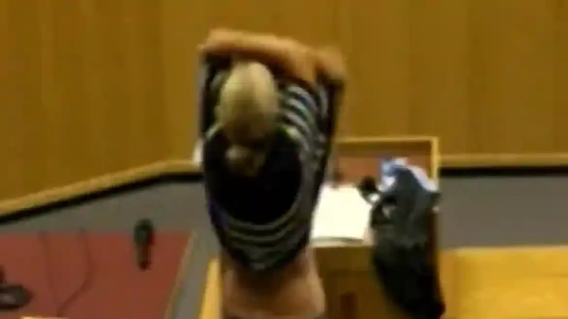 Beth Bourne Strips at Davis School Board Meeting to Protest Transgender Students Using Girls’ Locker Rooms
