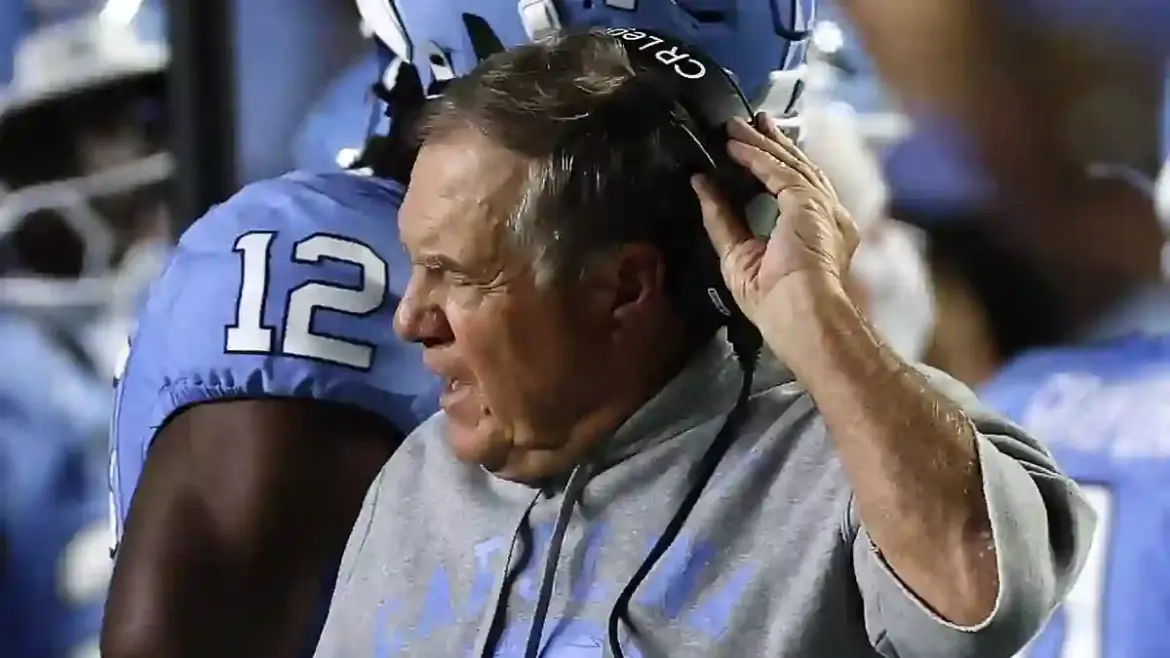Bill Belichick faces humbling debut as UNC suffers 48-14 blowout loss to TCU at Kenan Stadium in Chapel Hill