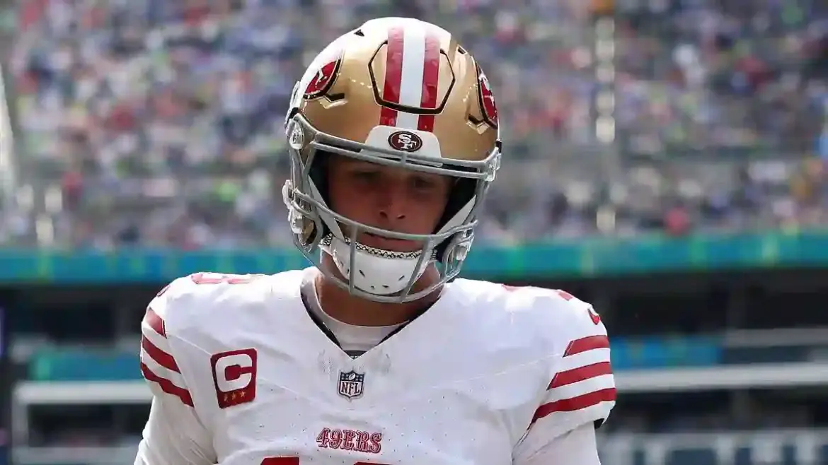 Brock Purdy Faces Uncertain Availability for New Orleans Saints Game as San Francisco 49ers Battle Mounting Injuries