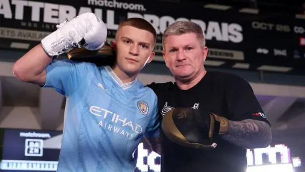 Ricky Hatton’s son Campbell shares emotional tribute as the British boxing legend is found dead at his home in Greater Manchester