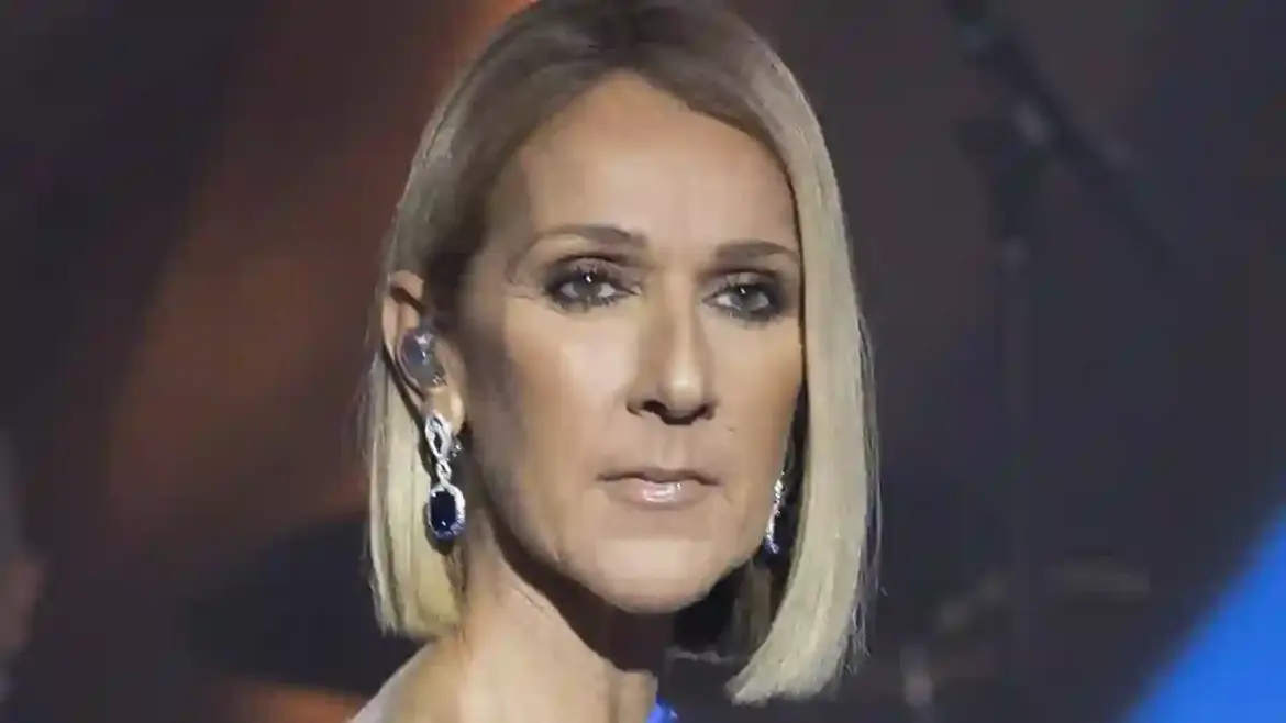 Celine Dion prepares to return to the spotlight by filming a Christmas advert for Charlotte Tilbury in the United Kingdom