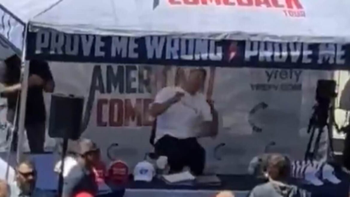 Conservative influencer Charlie Kirk is shot and critically wounded while answering questions at Utah Valley University in Orem