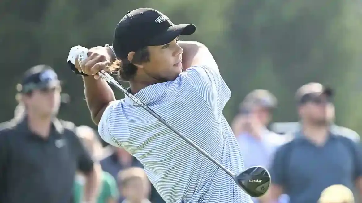 Charlie Woods stuns fans with hole-in-one at Junior Players Championship in Ponte Vedra Beach Florida