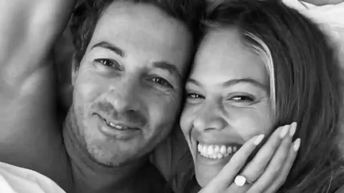 David Gardner announces engagement to model Jessica Clarke in London after four years since splitting from Hollywood star Liv Tyler