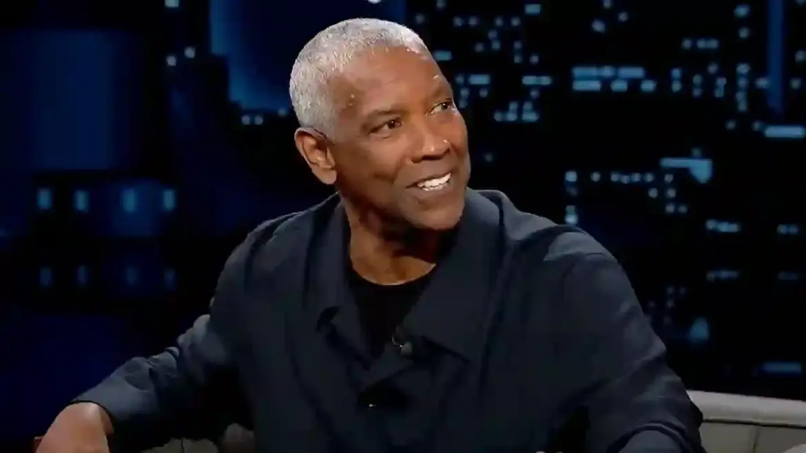 Denzel Washington reveals true pronunciation of his first name during interview on Jimmy Kimmel Live in Los Angeles