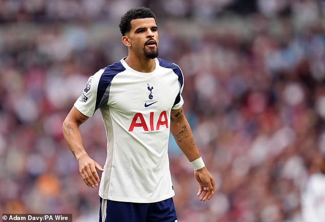 Tottenham confirm Dominic Solanke has ankle operation after failed treatment as striker misses Champions League trip to Bodo Glimt
