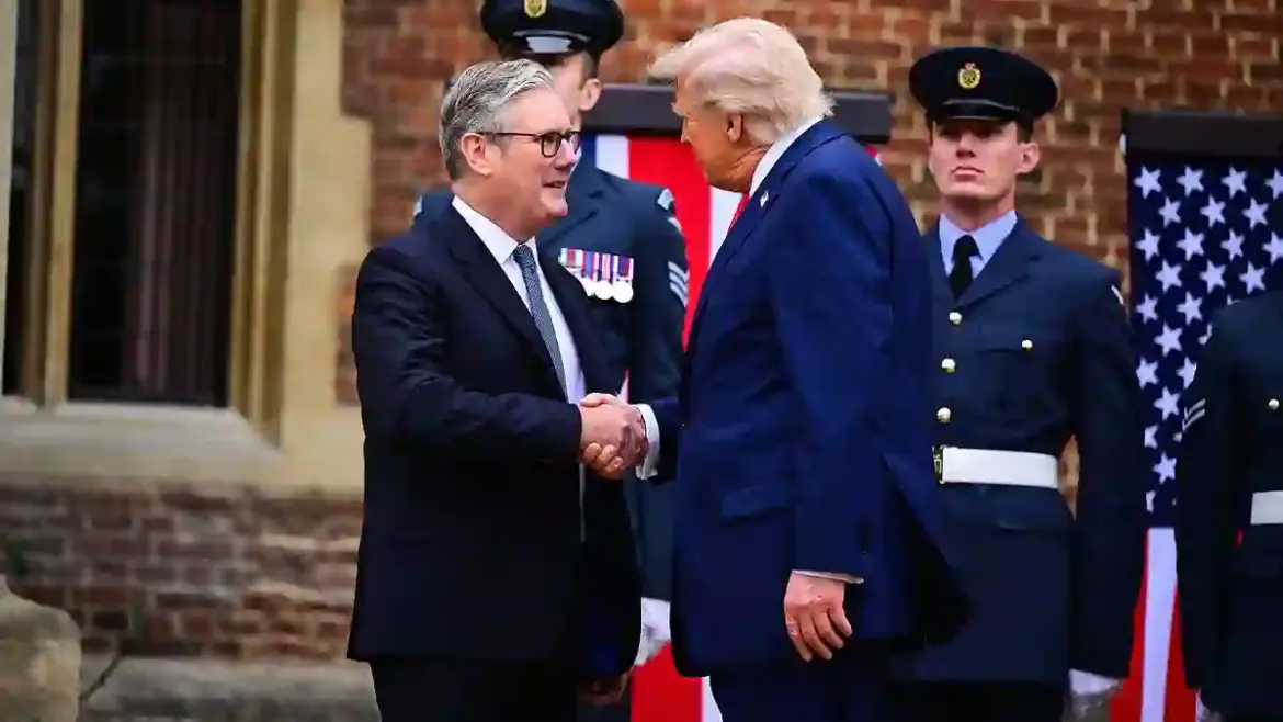 Donald Trump Travels to Chequers to Meet Keir Starmer for High-Level UK-US Investment Talks in Buckinghamshire