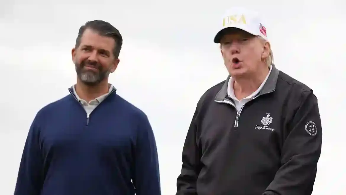 Donald Trump Jr. calls his father over Labor Day weekend to check on his health after viral death rumors circulate online in the United States
