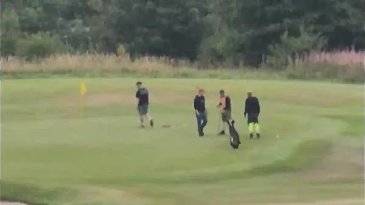 Vandals strike Dullatur Golf Club in Cumbernauld damaging greens and bunkers in a shocking attack on the Antonine Course
