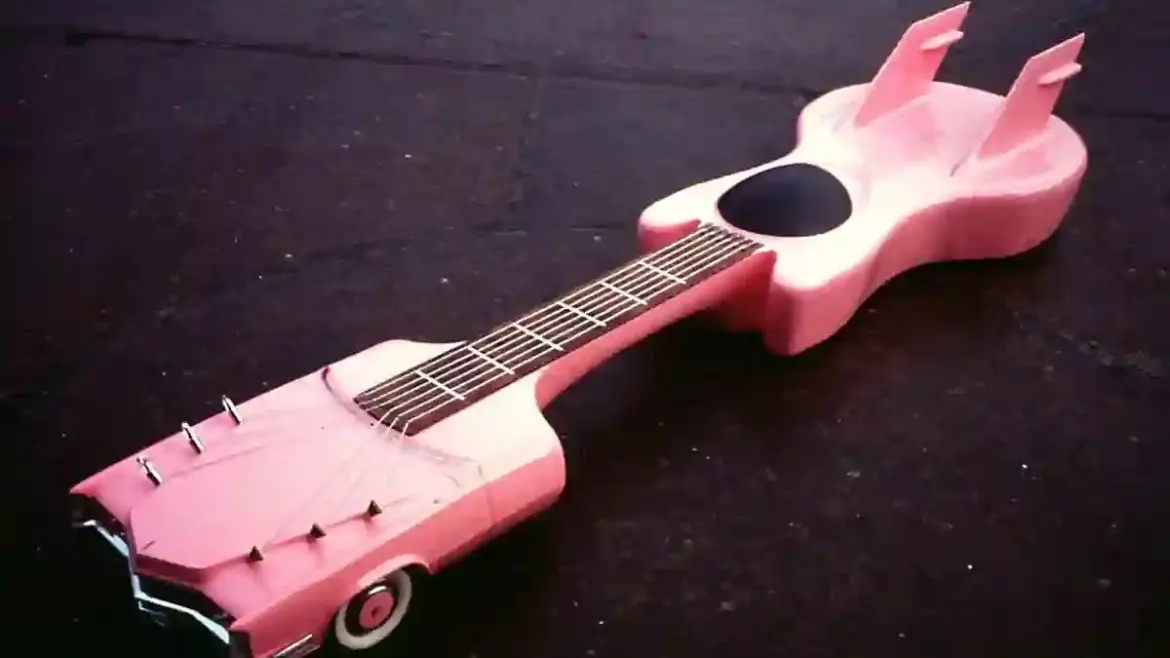 Elvis Presley Guitar Shaped Pink Cadillac Finds Permanent Home at Orlando Auto Museum in Florida