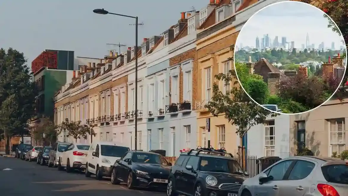 Fewer Londoners are leaving the capital as sluggish house price growth and return to office mandates slow moves across England and Wales
