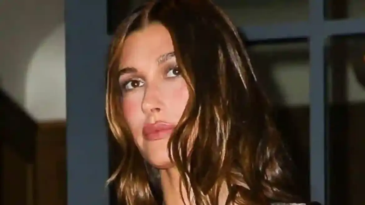 Hailey Bieber Turns Heads in New York City by Going Topless Under a Slinky Blazer While Promoting Her Rhode Skincare Line