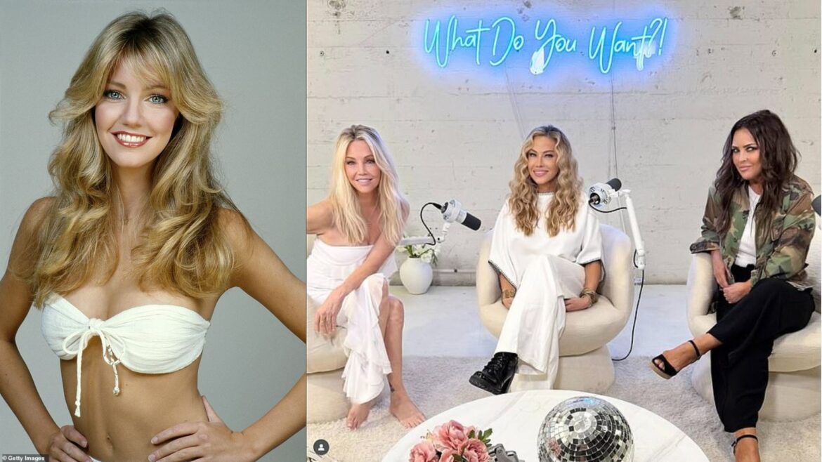 Heather Locklear captures attention as she stuns in white outfit while chatting with Jillian Barberie on a new podcast in Los Angeles