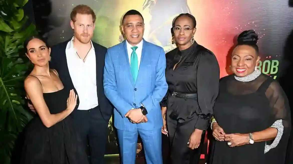 Jamaican Prime Minister Faces Diplomatic Dilemma After Duke and Duchess of Sussex Attend Kingston Premiere Unexpectedly