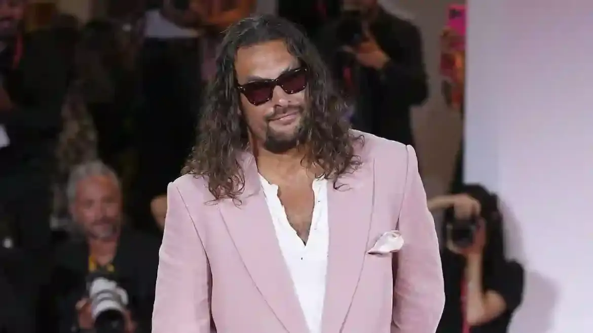 Jason Momoa turns heads in head-to-toe pink as he attends Venice Film Festival premiere of In The Hand Of Dante