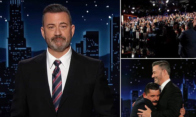 Jimmy Kimmel takes the stage in Hollywood and tearfully clarifies his comments on Charlie Kirk while attacking Donald Trump’s attempts to censor comedians