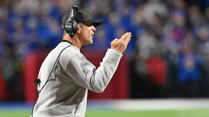 Fans slam Baltimore Ravens head coach John Harbaugh after late game meltdown hands Buffalo Bills stunning victory in New York