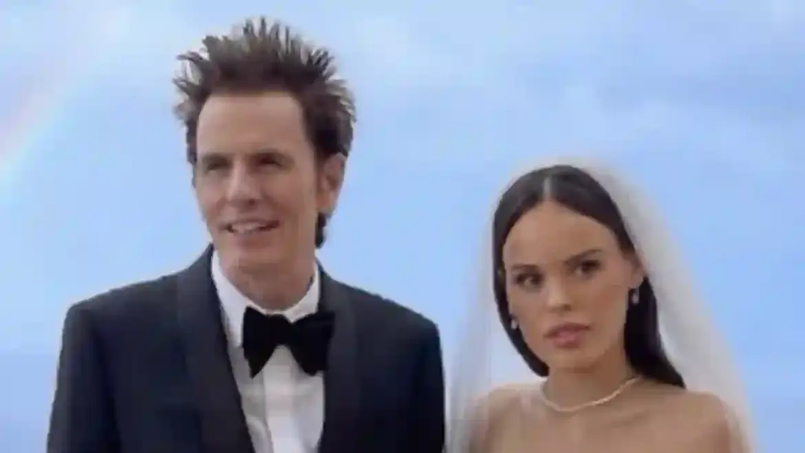 Duran Duran star John Taylor celebrates daughter Atlanta de Cadenet’s wedding with Canadian musician David Macklovitch in a glamorous ceremony on the Sicilian coast