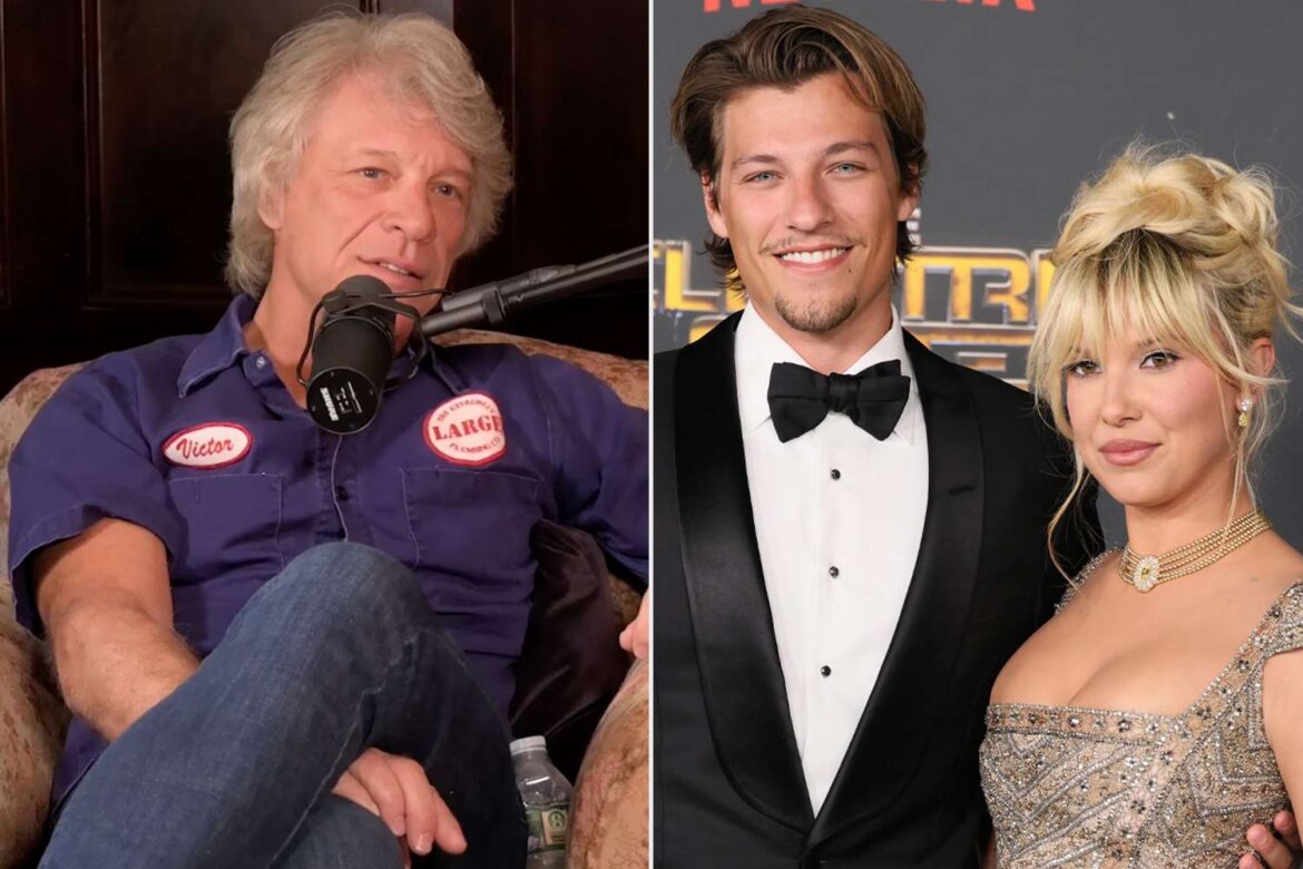 Jon Bon Jovi proudly embraces becoming a grandfather as Millie Bobby Brown and Jake Bongiovi adopt their first child in New York City