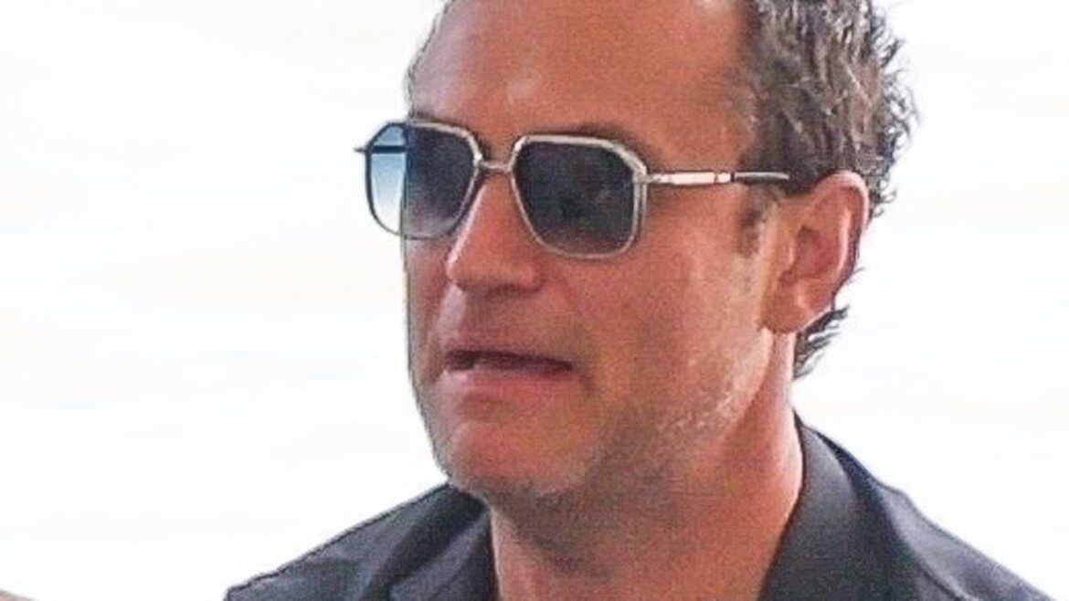 Jude Law Loses Balance on Boat in Venice but Recovers Gracefully While Promoting New Spy Thriller