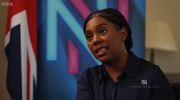 Kemi Badenoch warns Britain risks going back to the IMF for a bailout as Labour struggles to control the economy in London