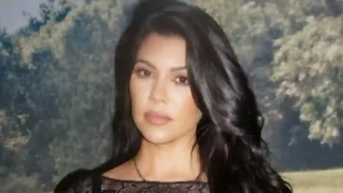 Kourtney Kardashian debuts new bangs on Instagram while recovering from Covid at home in Los Angeles