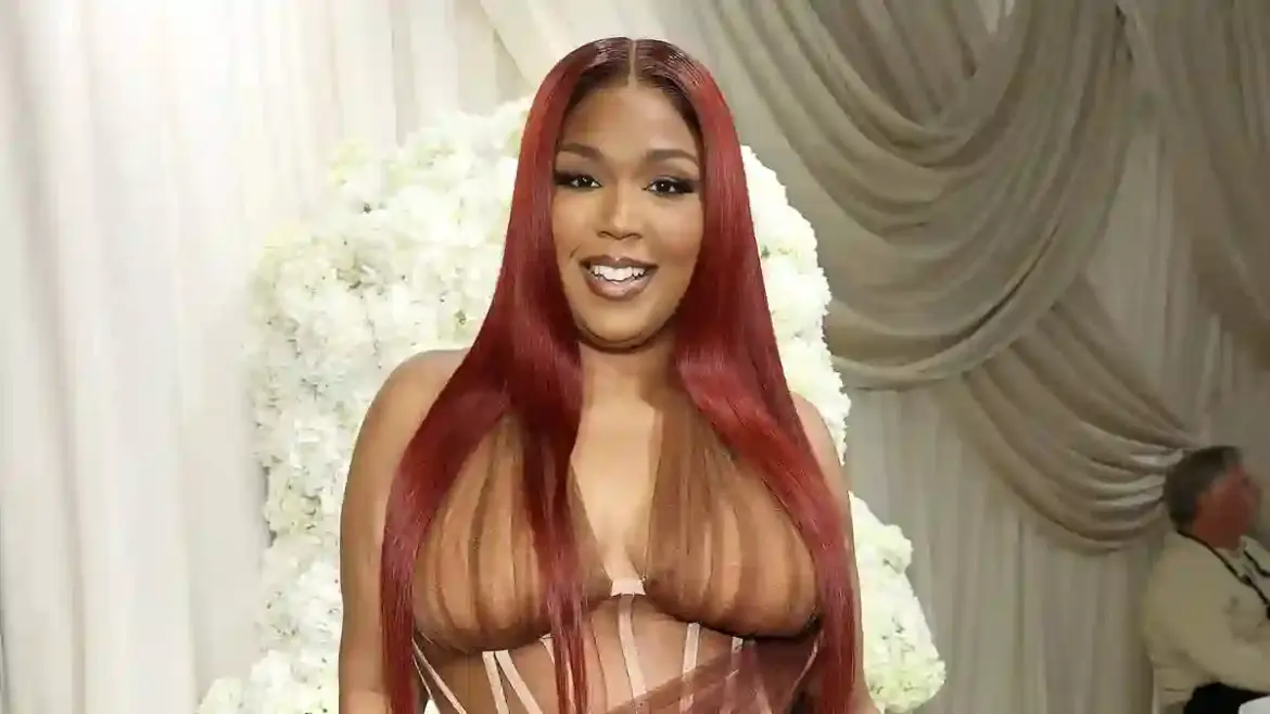 Lizzo stuns fashion fans with sheer corseted ensemble while attending Christian Siriano show at New York Fashion Week