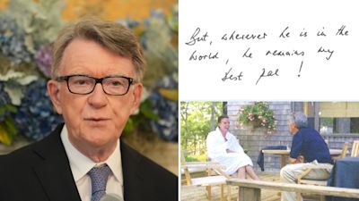 Newly released documents in Washington show Lord Mandelson describes Jeffrey Epstein his best pal in handwritten birthday letter