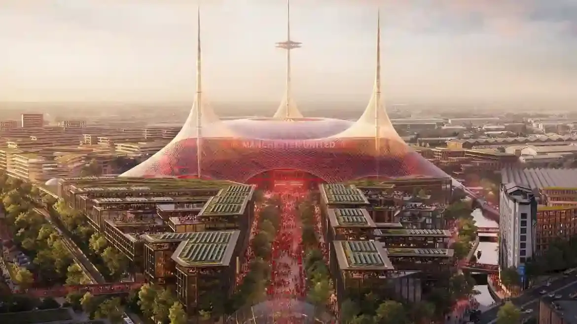 Manchester United reconsiders bold stadium canopy plan in Old Trafford redevelopment after facing design backlash in Manchester