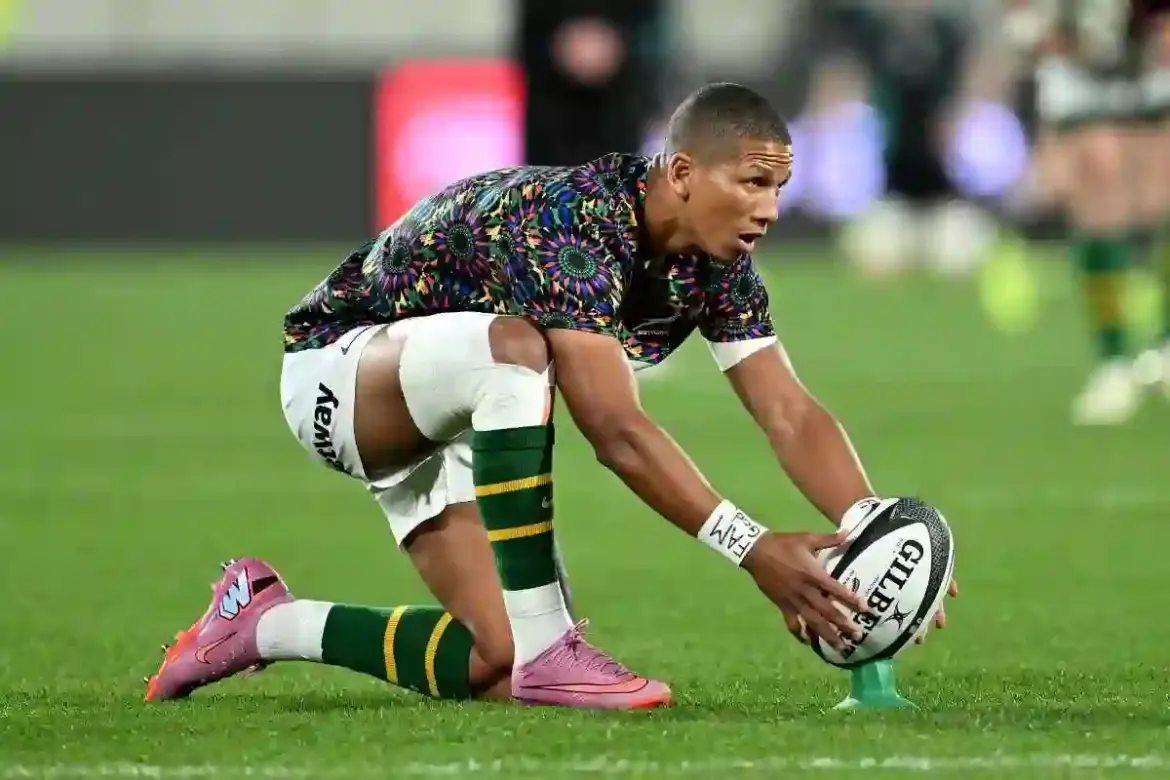 Manie Libbok Converts Six of Seven Kicks as Springboks Crush All Blacks to Secure Bonus-Point Win in Wellington