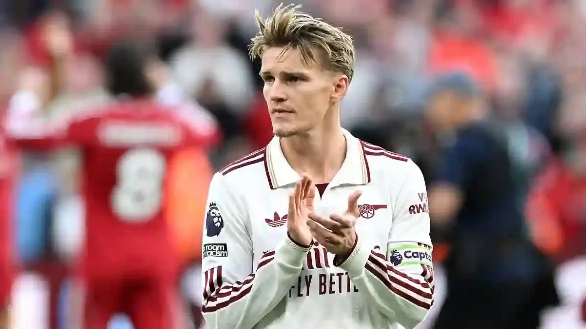 Martin Odegaard dismisses captaincy criticism as Arsenal midfielder continues to lead the team in London