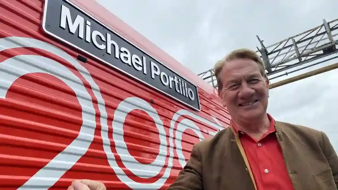 Michael Portillo celebrates 200 years of the railways in Derby as BBC2 documentary shows how trains transformed British life