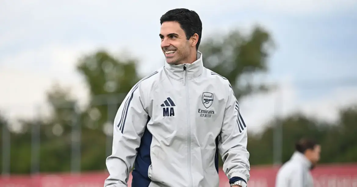 Arsenal coach Mikel Arteta talks about introducing fighter pilot communication models into his team’s culture while speaking at leadership summit in London