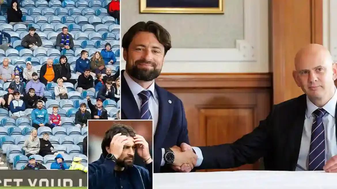Rangers Supporters Demand Immediate Dismissals of Manager Russell Martin and CEO Patrick Stewart at Ibrox Following Poor Premiership Start