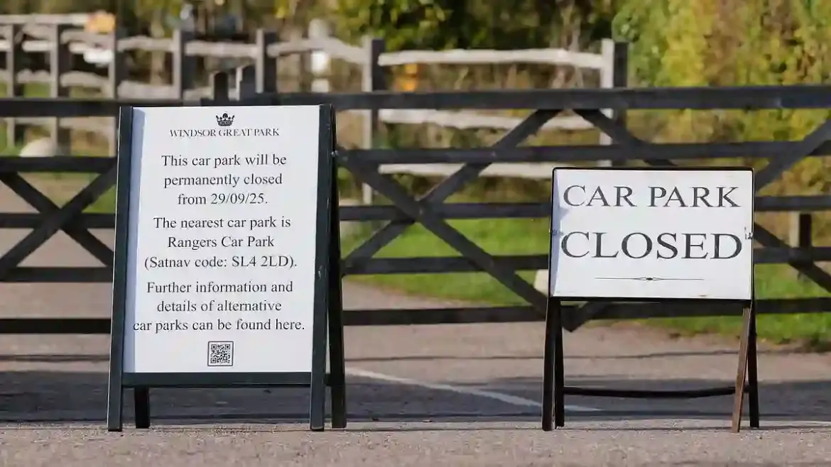 Prince William and Princess Kate Begin Constructing Massive Security Fence Around Forest Lodge in Windsor Great Park