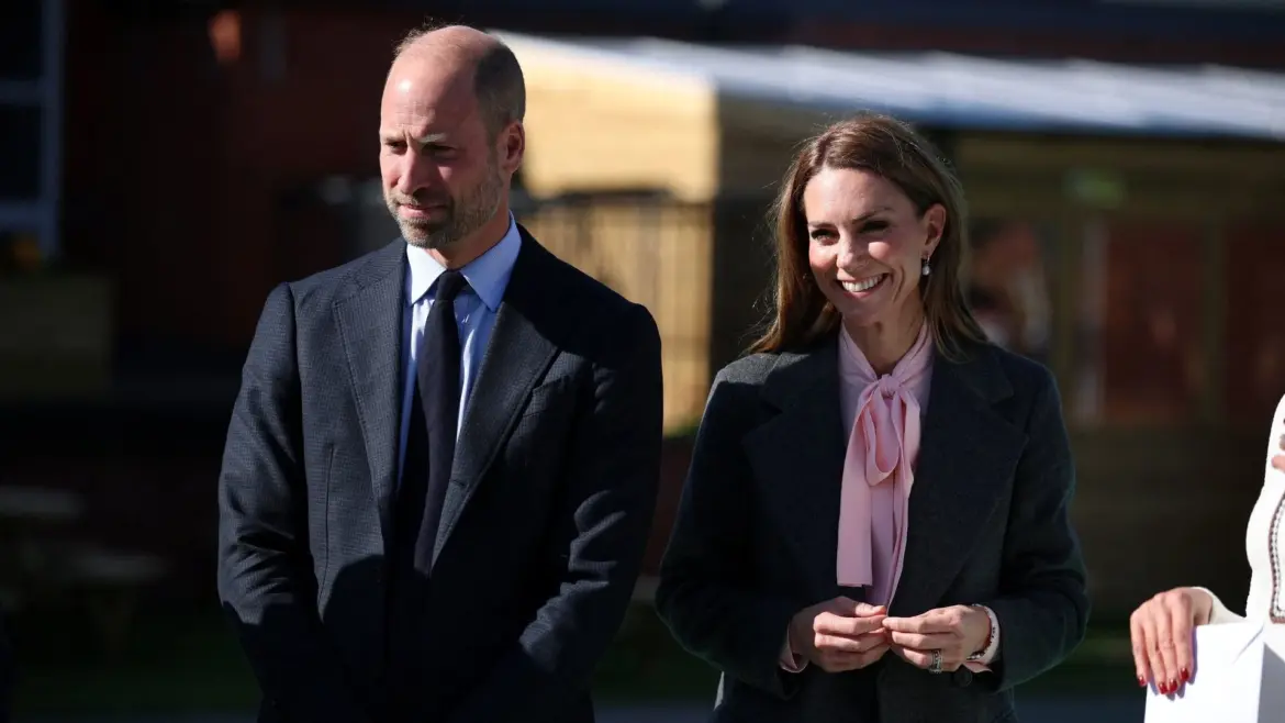 Prince and Princess of Wales meet teachers parents and pupils in Southport as they honour the memories of children killed in last year’s dance class knife attack
