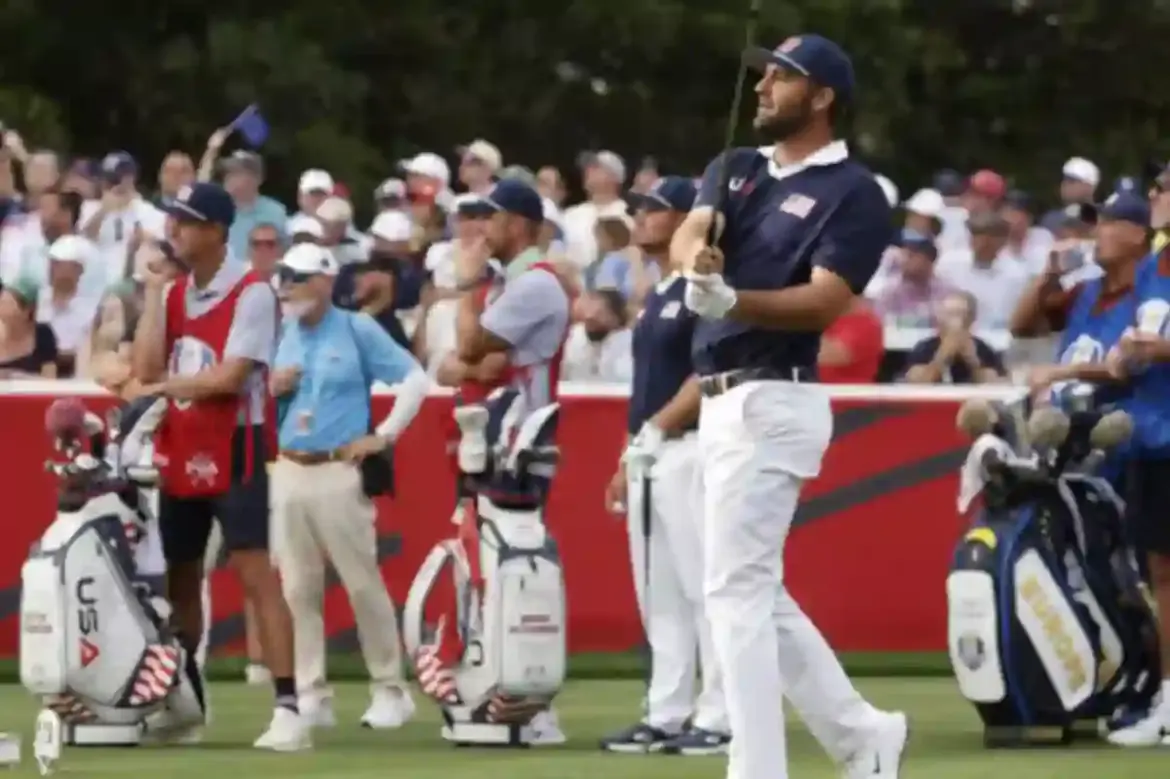 Rory McIlroy faces Scottie Scheffler as Europe extend record lead over United States at Bethpage Black